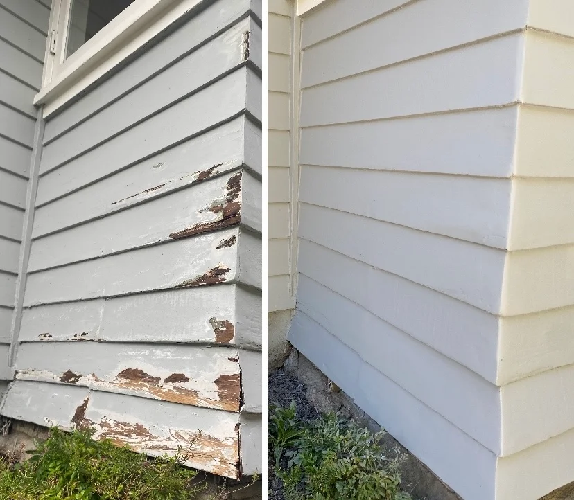 Exterior painting project by Huff Painting Co.