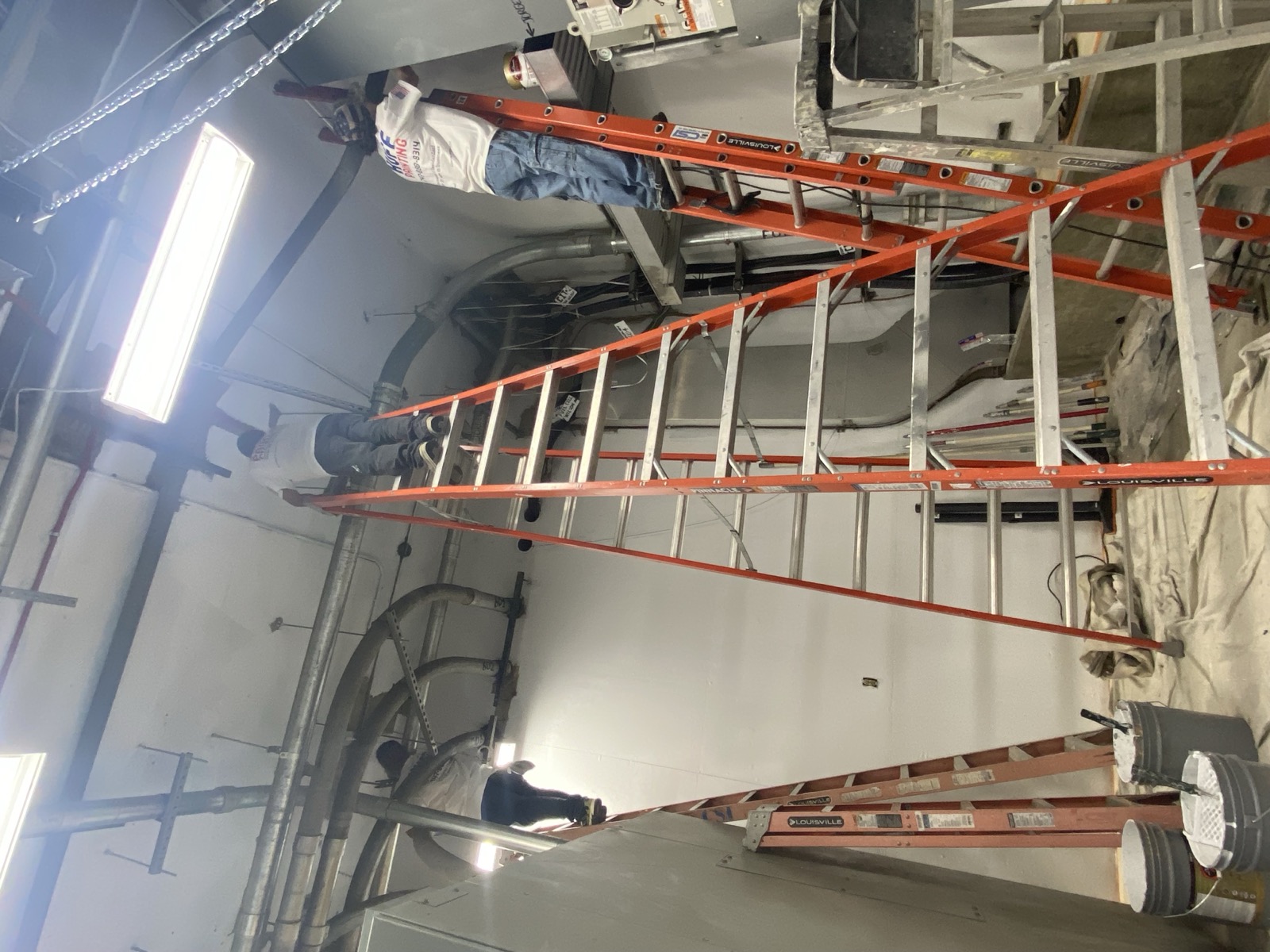 Caltech mechanical and support spaces